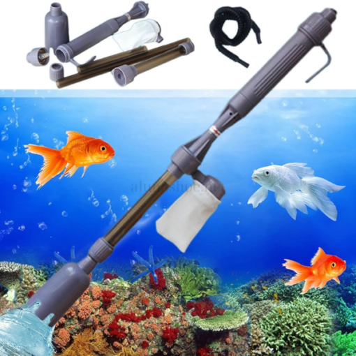 Electric Gravel Vacuum Cleaner for Easy Aquarium Cleaning